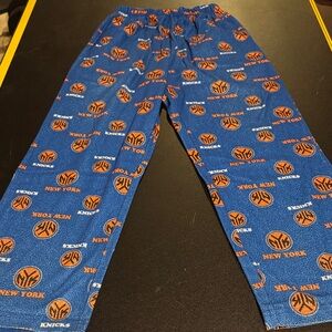 Adidas Blue NY Knicks Pajama Pants
